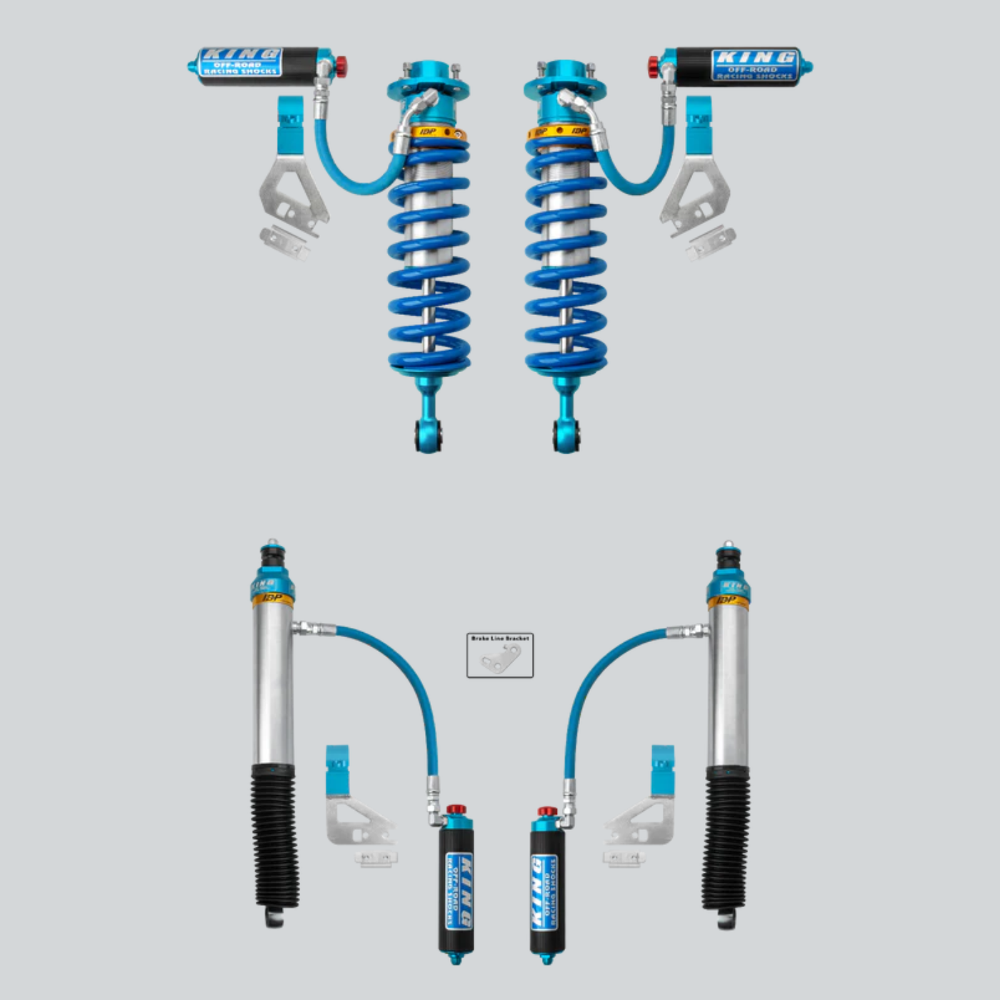 '22-23 Toyota Tundra King 3" RR Coilovers & Rear Shocks w/ Upper Arms & Trailing Arm Combo Kit