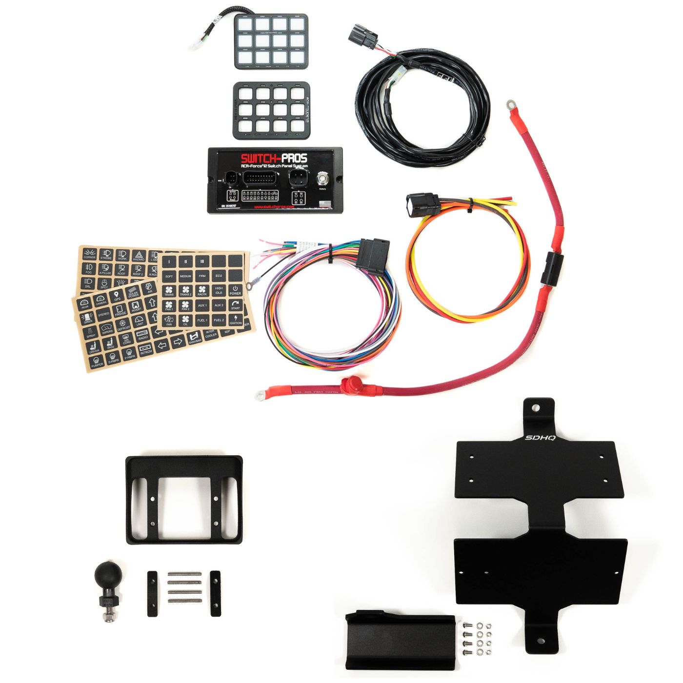 2022+ Toyota Tundra SDHQ Built Complete Switch Pros RCR Force 12 Mounting Kit