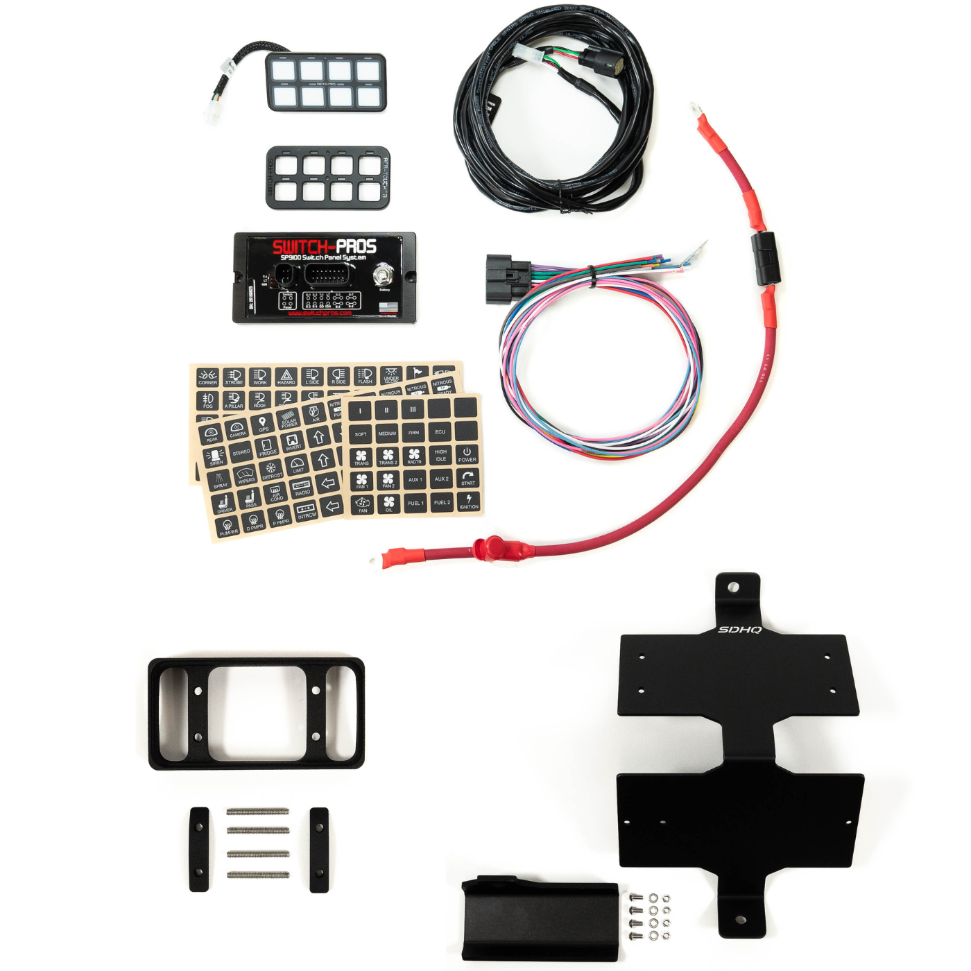 2022+ Toyota Tundra SDHQ Built Complete Switch Pros SP9100 Mounting Kit