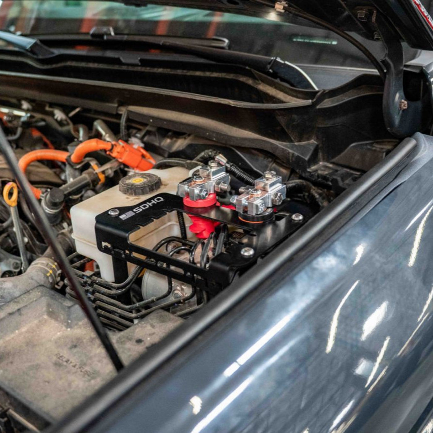 '24-25 Tacoma SDHQ Built Under Hood Power Solution Kit installed
