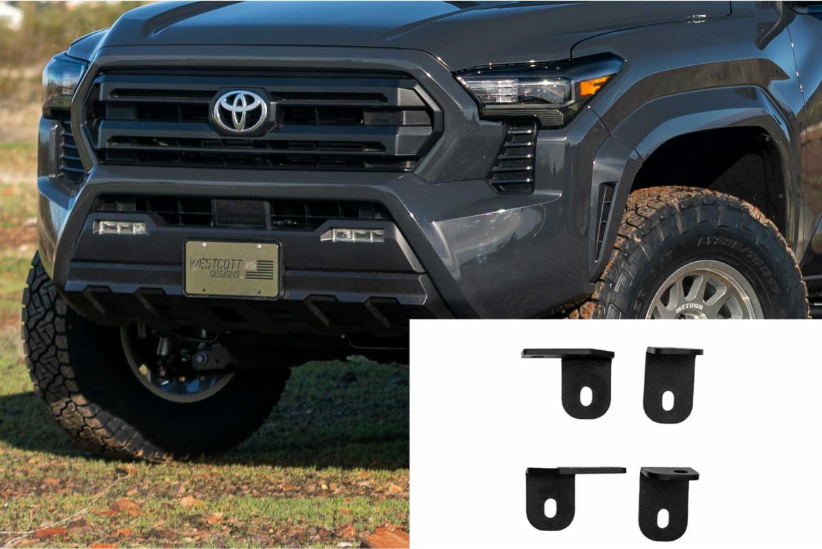 Fog Light Brackets Front View
