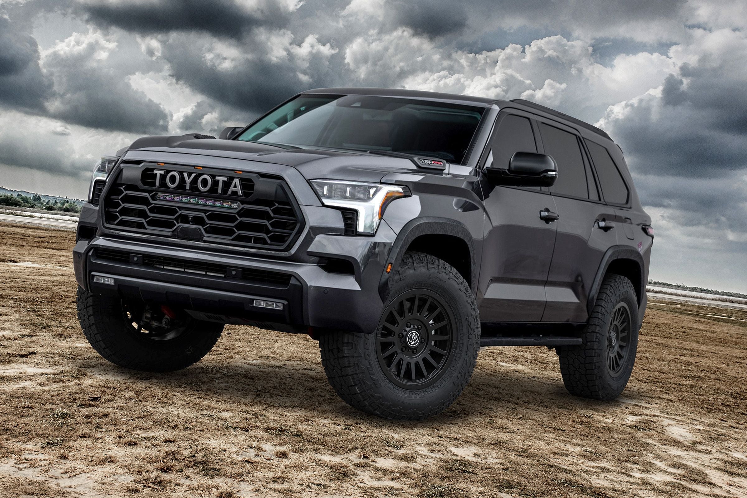 ICON 2023+ Toyota Sequoia TRD Pro, 1-2.5" Lift, Stage 6 2.5 Suspension System, Tubular