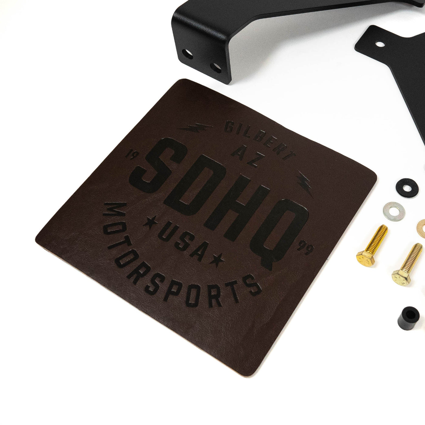 '22-25 Toyota Tundra Crew Max SDHQ Built ARB Twin Air Compressor Mount display of included parts and hardware