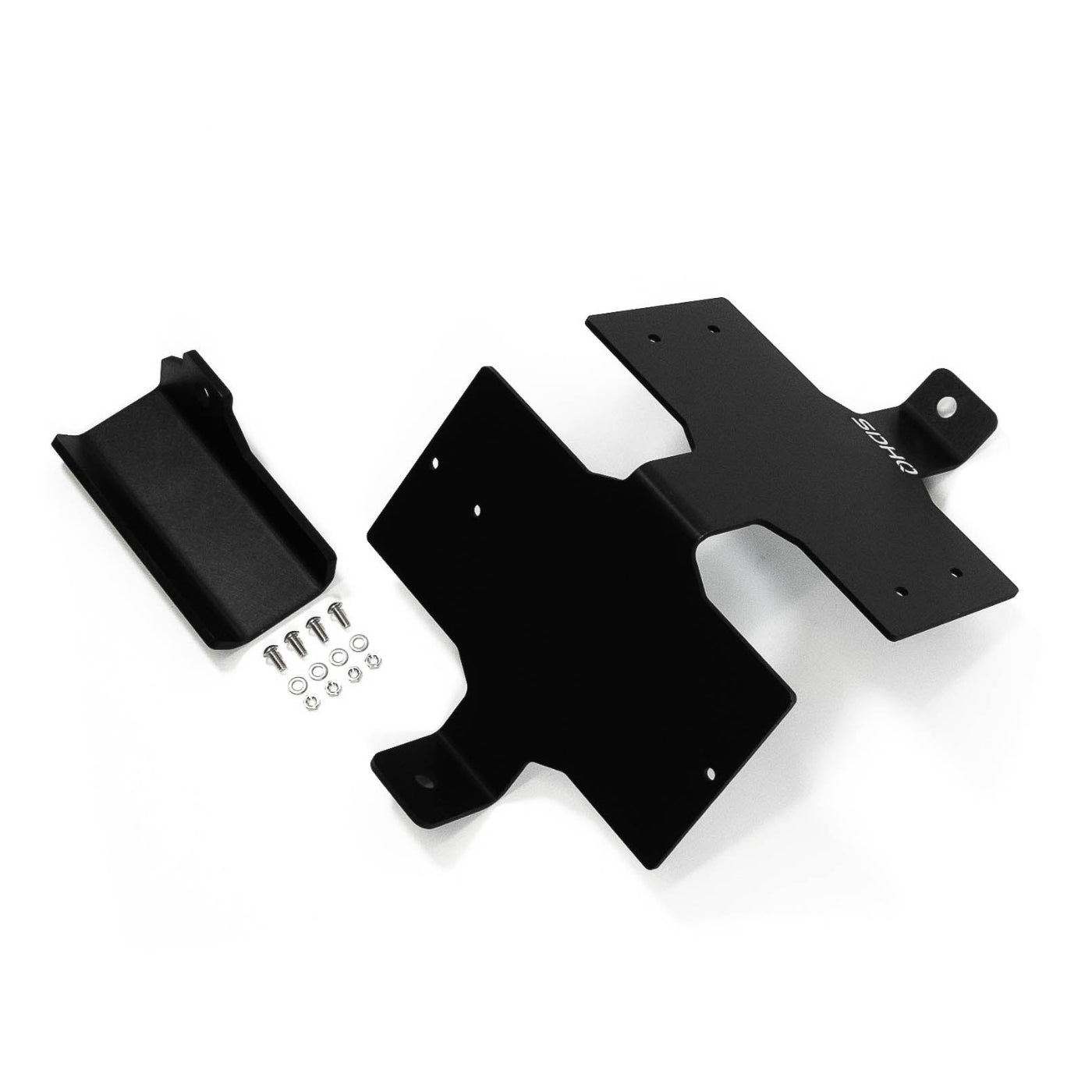 '22-24 Toyota Tundra SDHQ Built Complete Switch-Pros RCR-Force-12 Mounting Kit display of included power module mount parts and hardware