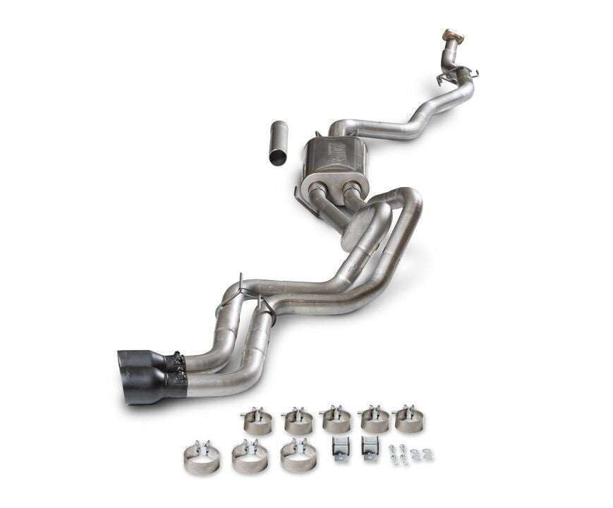 Flowmaster Signature Series Cat-back Exhaust System Display of Included Parts