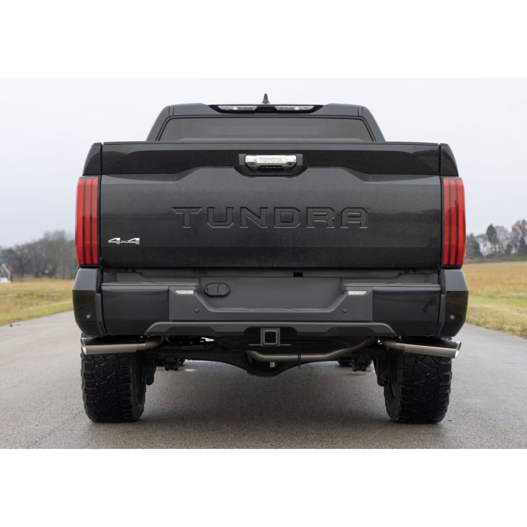Flowmaster American Thunder Cat-Back Exhaust System Display on Vehicle
