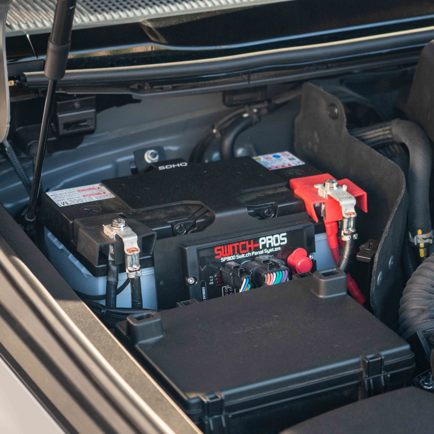 SDHQ Built 2024+ Lexus GX550 Complete Billet Battery Terminal Kit