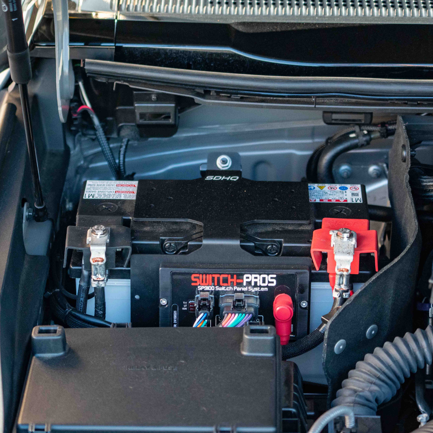 SDHQ Built 2024+ Lexus GX550 Complete Billet Battery Terminal Kit