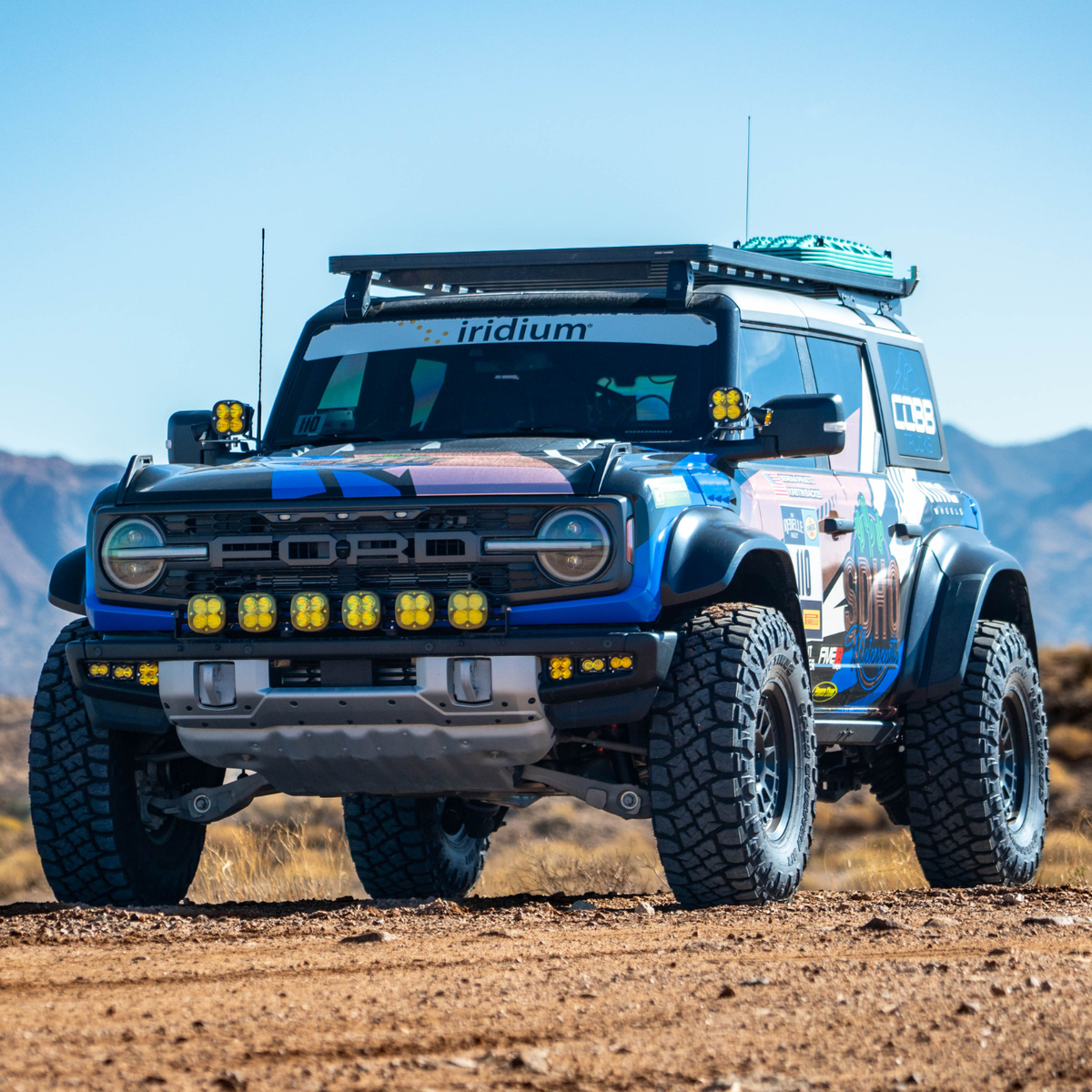 2022+ Ford Bronco Raptor SDHQ Built Icom F-5021 VHF Center Console Mount