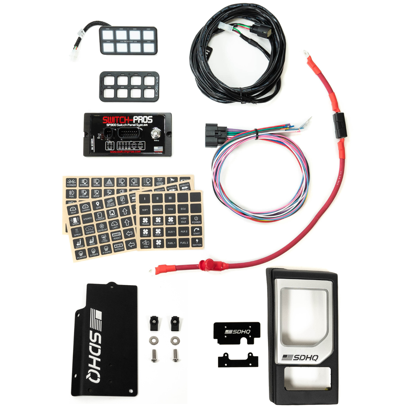 2014-2021 Toyota Tundra SDHQ Built Complete Switch Pros SP-9100 Mounting Kit