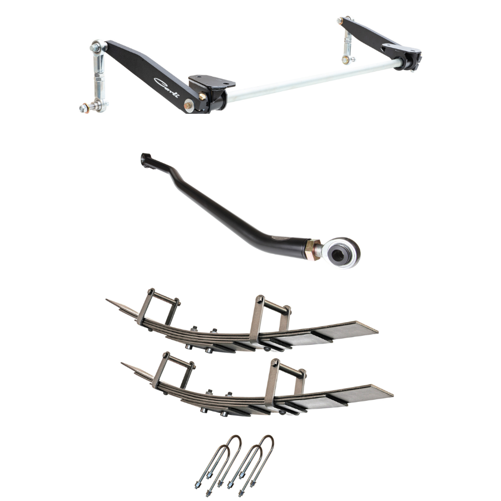 '03-09 Ram 2500/3500 Diesel 3" Lift Starter System Display of Included Parts