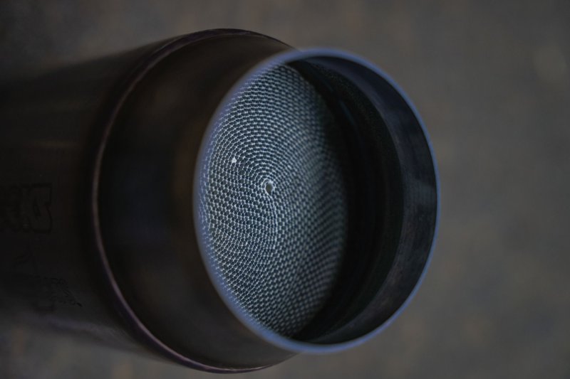 1-7/8" Stainless Headers & GREEN Catted OEM Conn. 2008-2015 Toyota Tundra 5.7L. Front View