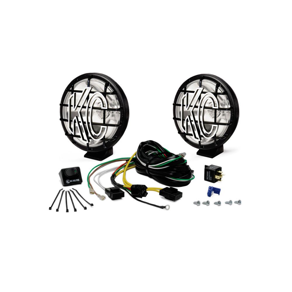 KC HiLites 5" Apollo Pro Halogen Pair Pack System