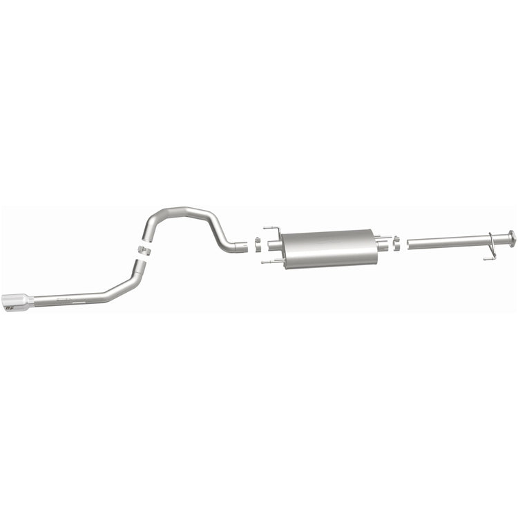 MagnaFlow 2010-2024 Toyota 4Runner Street Series Cat-Back Performance Exhaust System Front View