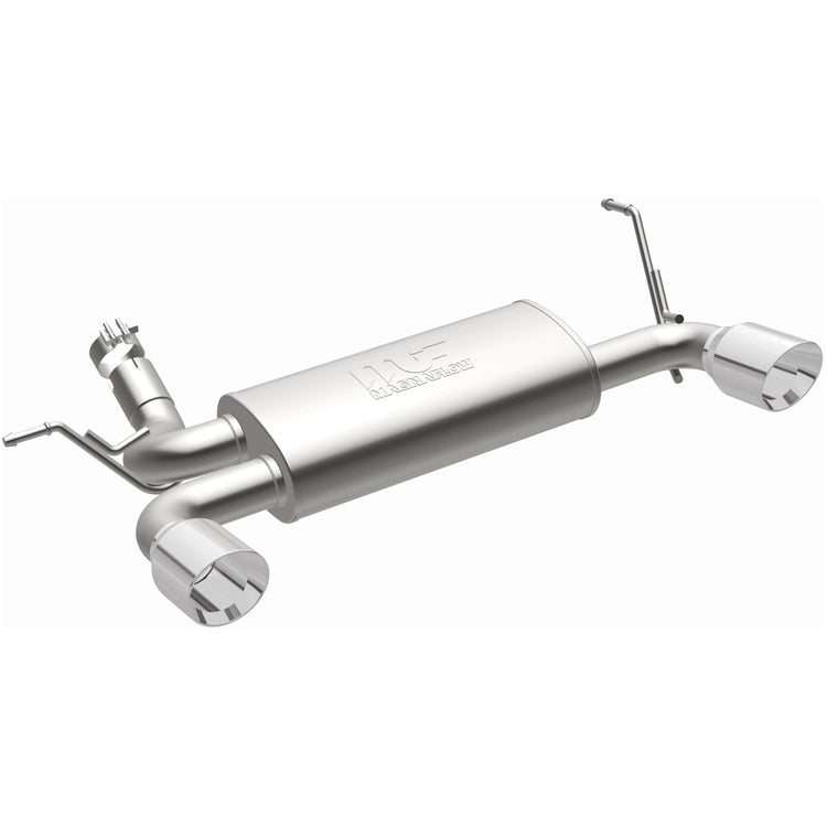 MagnaFlow Street Series Axle-Back Performance Exhaust System 15178 Front View