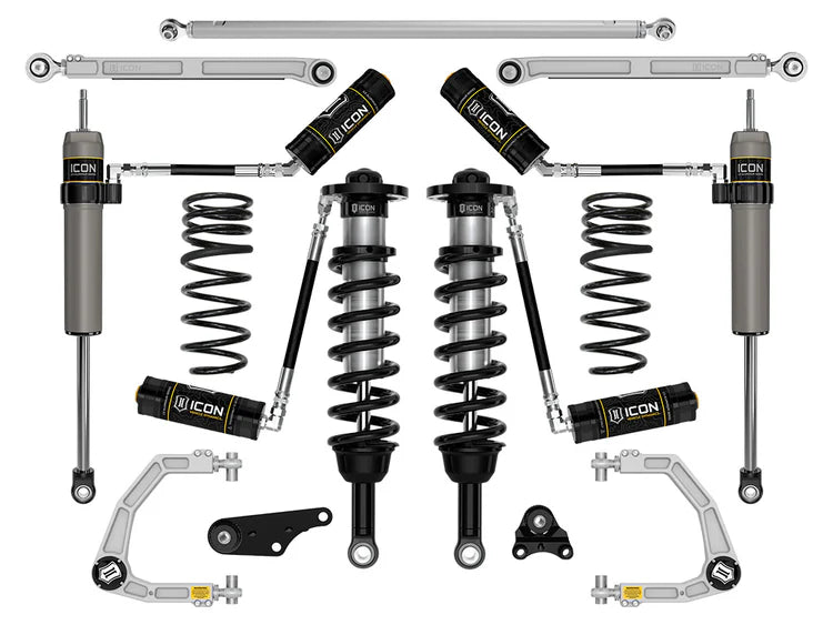 ICON 2025 Toyota 4Runner 4WD, 1.25-3" Lift, Stage 7 Suspension System, Billet