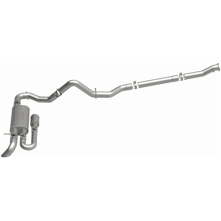 MagnaFlow 2021-2025 Ford Bronco Overland Series Cat-Back Performance Exhaust System Front View