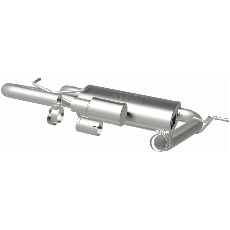 MagnaFlow Overland Series Axle-Back Performance Exhaust System 19668 Front View
