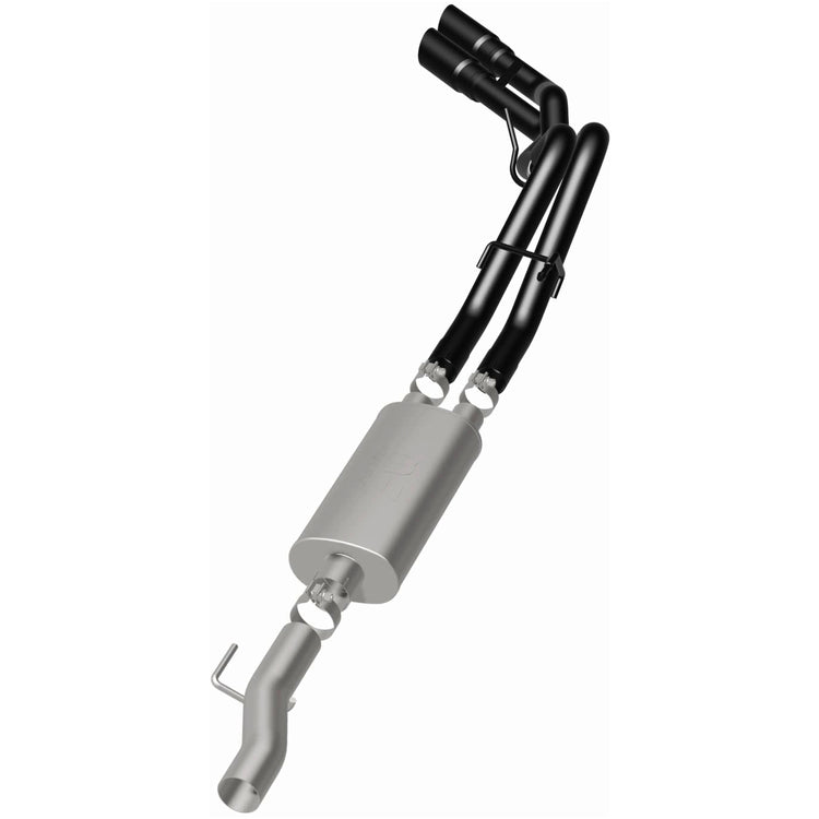 MagnaFlow 2010-2014 Ford F-150 Street Series Cat-Back Performance Exhaust System Front View