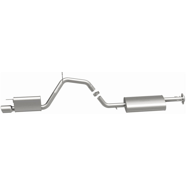 MagnaFlow 2005-2010 Jeep Grand Cherokee Street Series Cat-Back Performance Exhaust System Front View