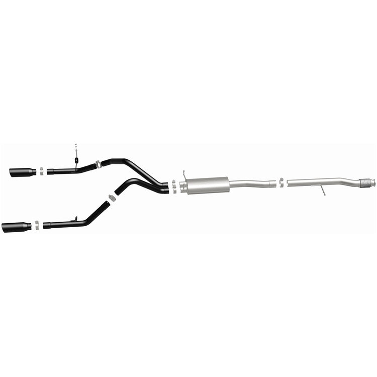 MagnaFlow Street Series Cat-Back Performance Exhaust System 15361 Front View