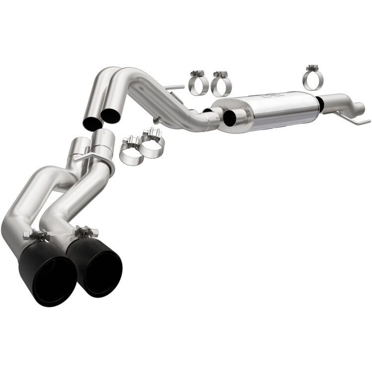 MagnaFlow 2015-2020 Ford F-150 Street Series Cat-Back Performance Exhaust System Front View