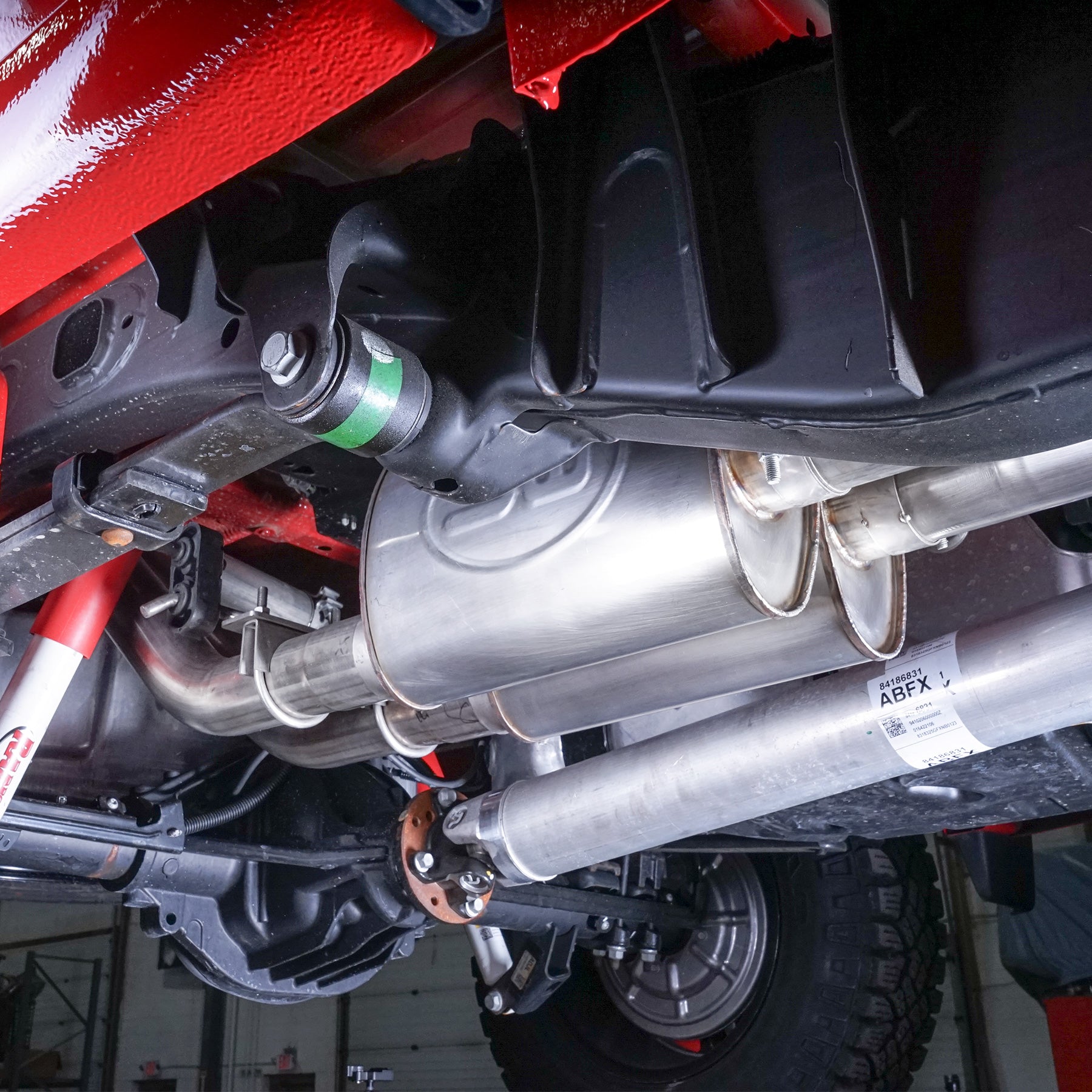 2019-25 Silverado Catback Exhaust Systems Front View