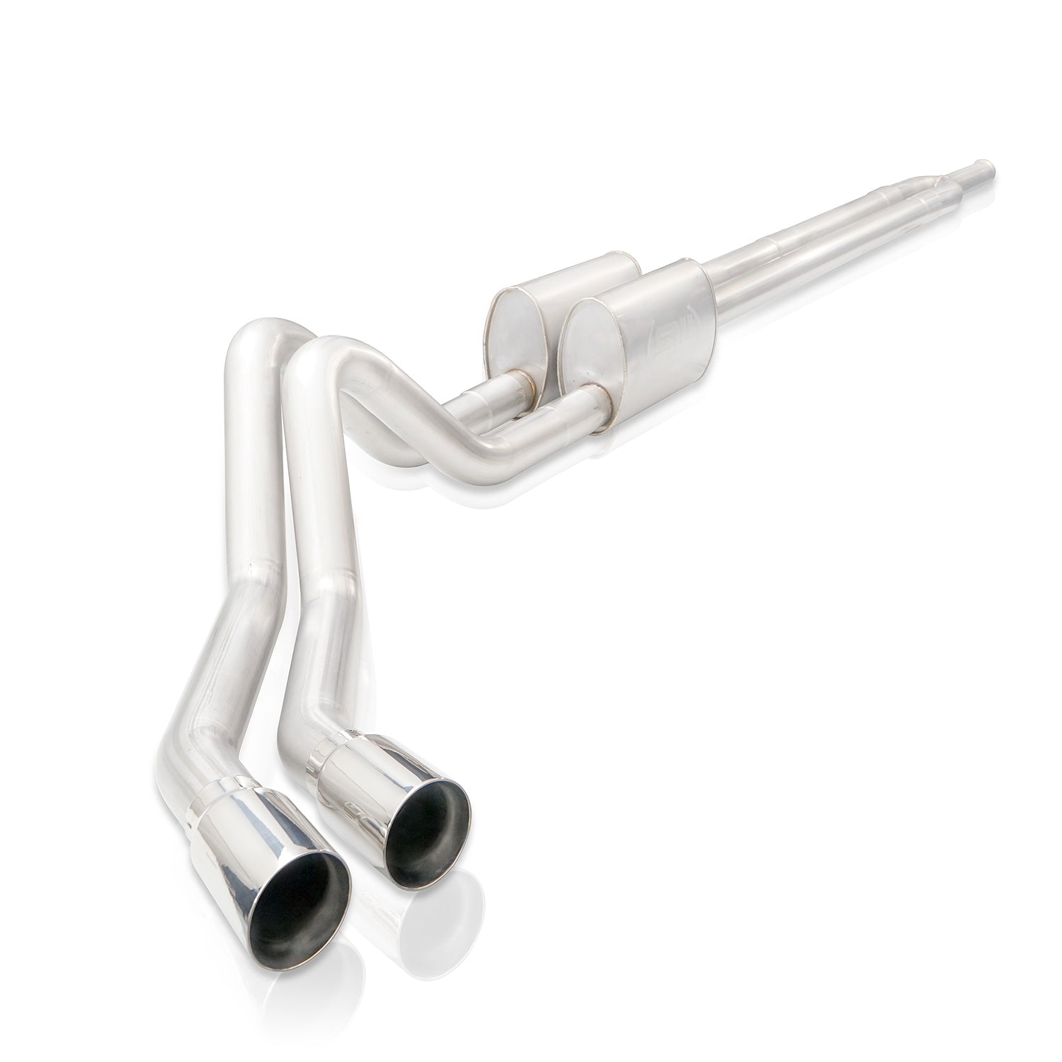 2019-25 Silverado Catback Exhaust Systems Front View