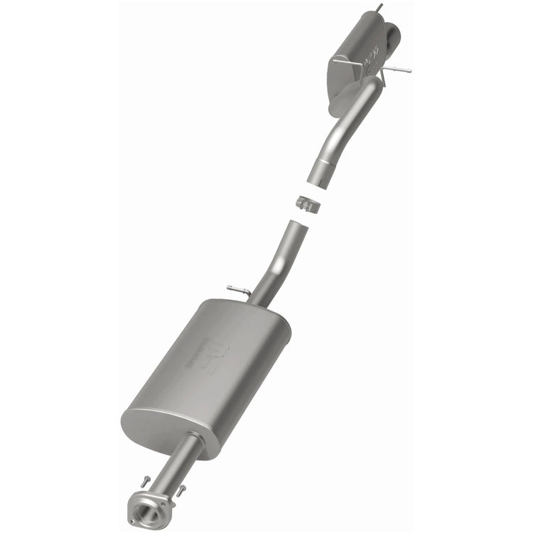 MagnaFlow 2005-2010 Jeep Grand Cherokee Street Series Cat-Back Performance Exhaust System Front View