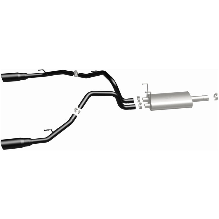 MagnaFlow Street Series Cat-Back Performance Exhaust System 15363 Front View