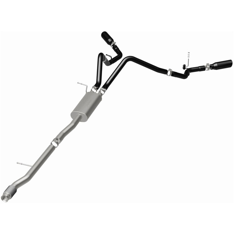 MagnaFlow Street Series Cat-Back Performance Exhaust System 15360 Front View