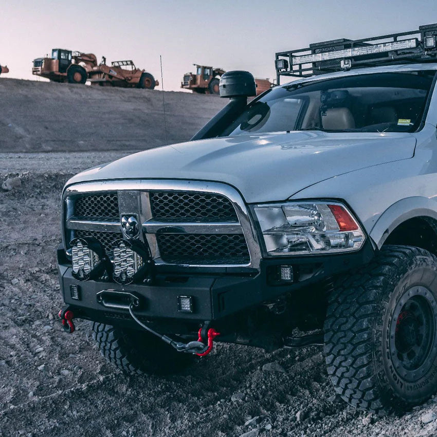 2009-2012 RAM 1500 OCTANE FRONT WINCH BUMPER Front View