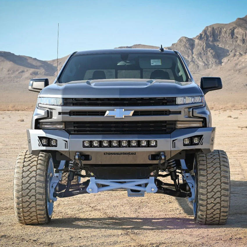2019-2021 CHEVROLET SILVERADO 1500 OCTANE FRONT BUMPER Front View