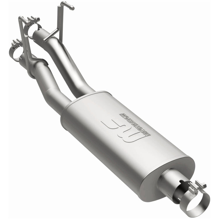 MagnaFlow D-Fit Performance Exhaust Muffler Replacement Kit With Muffler 19439 Front View