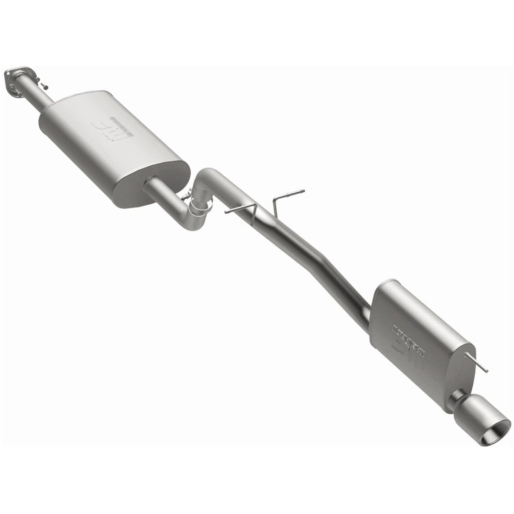 MagnaFlow 2005-2010 Jeep Grand Cherokee Street Series Cat-Back Performance Exhaust System Front View