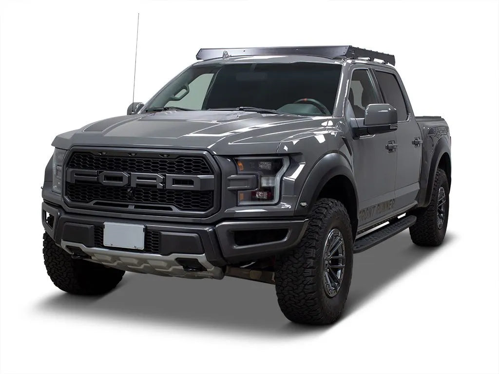 Ford F-150 Super Crew (2018-2020) Slimsport Roof Rack Kit Front View