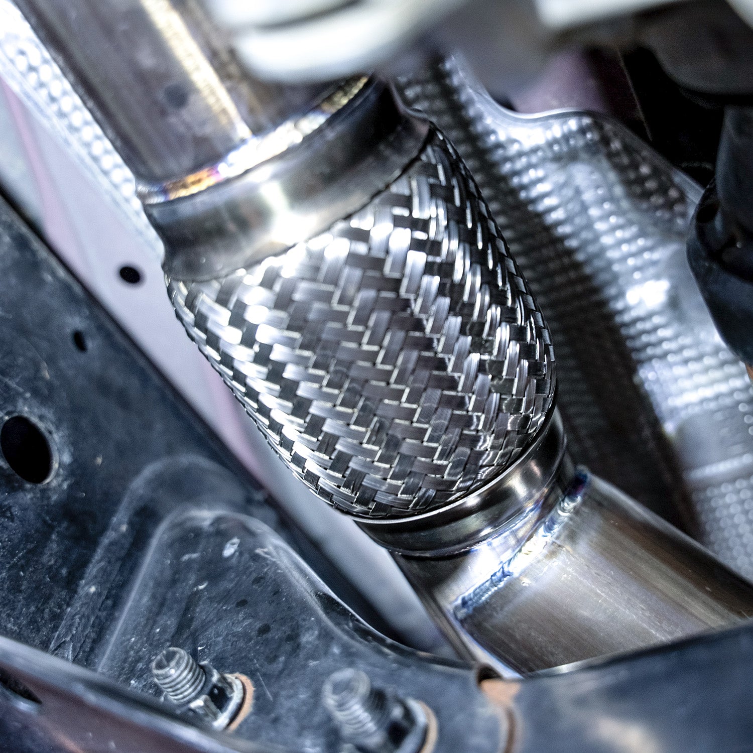 2021+ Ford Bronco Downpipe Front View