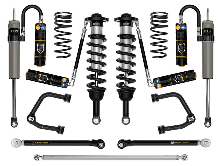 ICON 2025-2026 Toyota 4Runner 2WD, 1.25-3" Lift, Stage 9 Suspension System, Tubular