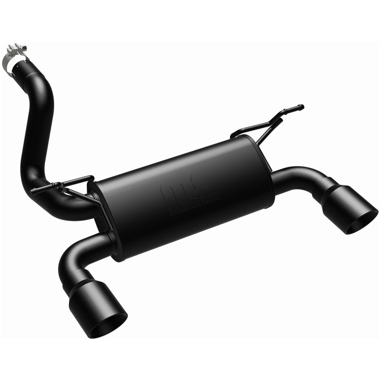 MagnaFlow 2018-2025 Jeep Wrangler Street Series Axle-Back Performance Exhaust System Front View