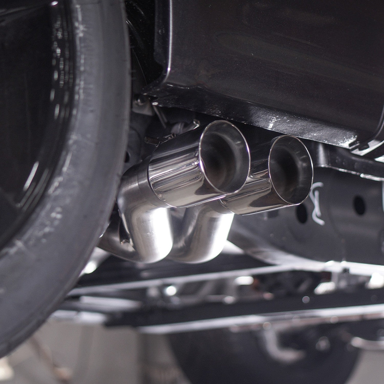 2015-2023 F-150 5.0L Catback Kits: Legend/Redline Series Performance Connect Front View