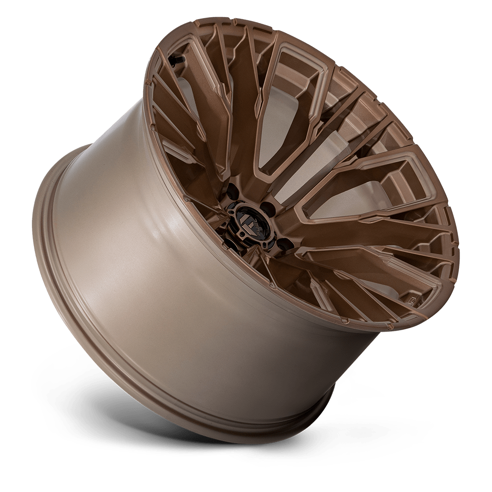 Fuel Wheels | REBAR Front View Bronze