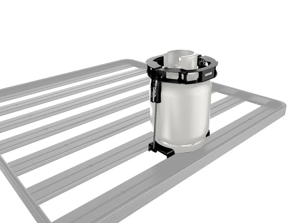 Front Runner Gas/Propane Bottle Holder Front View