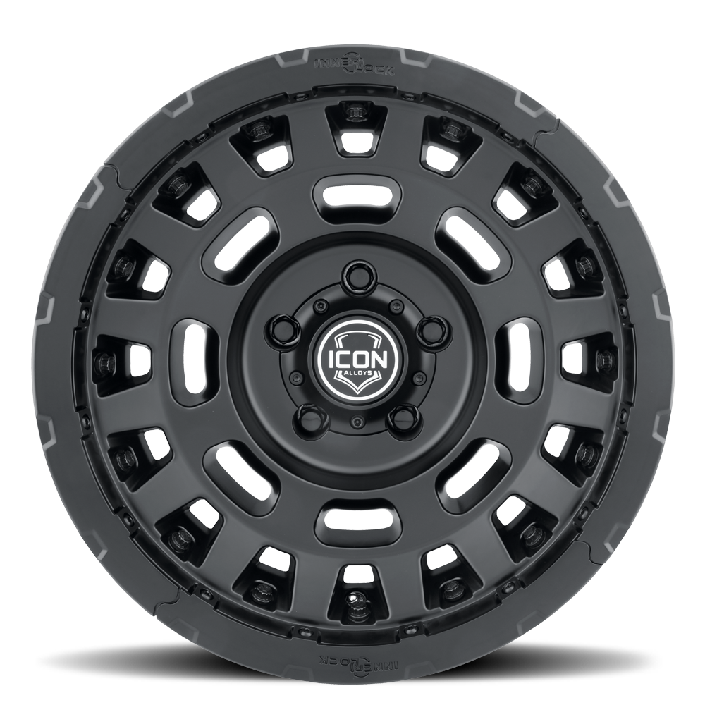 ICON ALLOYS | Hammer Pro | Satin Black / Silver Machined / Charcoal