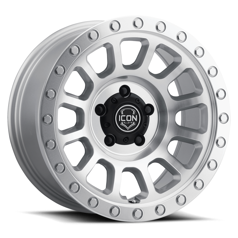 ICON ALLOYS | Hulse | Double Black / Silver Machined