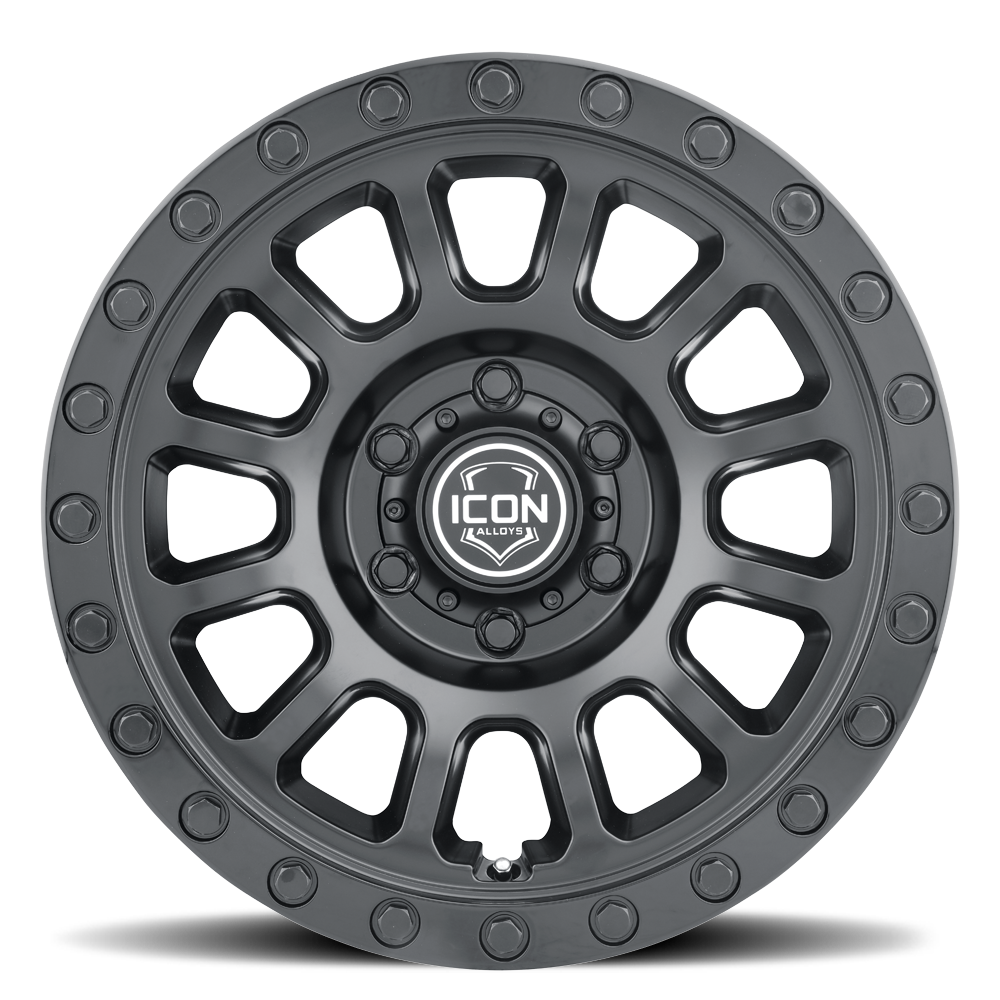 ICON ALLOYS | Hulse | Double Black / Silver Machined