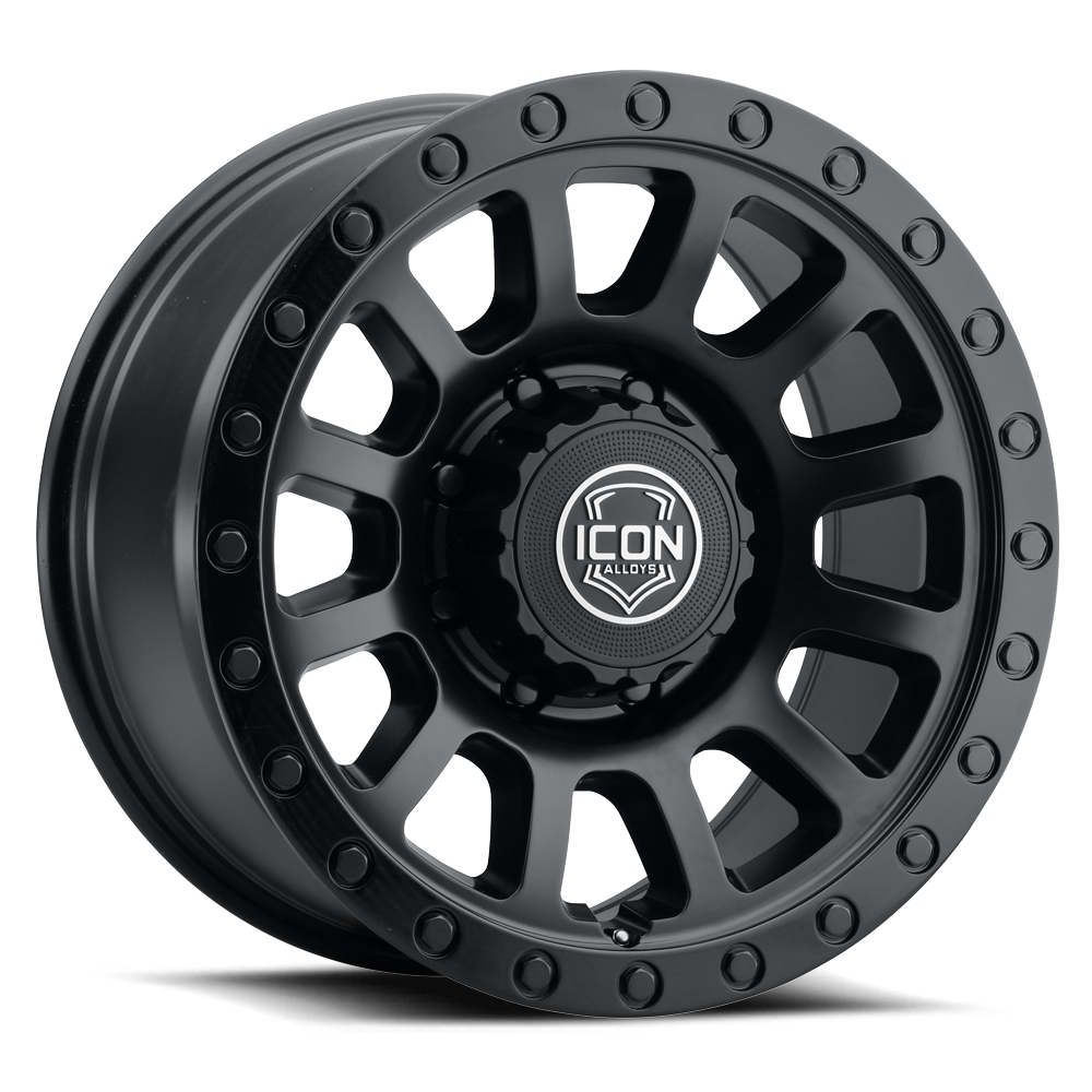 ICON ALLOYS | Hulse | Double Black / Silver Machined