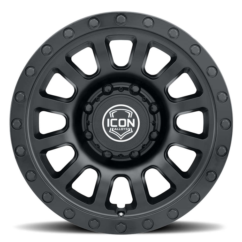 ICON ALLOYS | Hulse | Double Black / Silver Machined