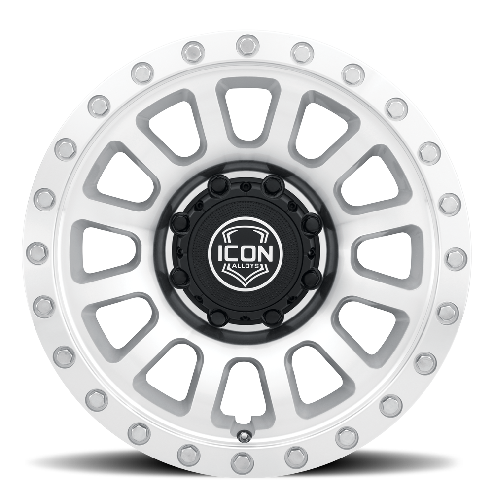 ICON ALLOYS | Hulse | Double Black / Silver Machined