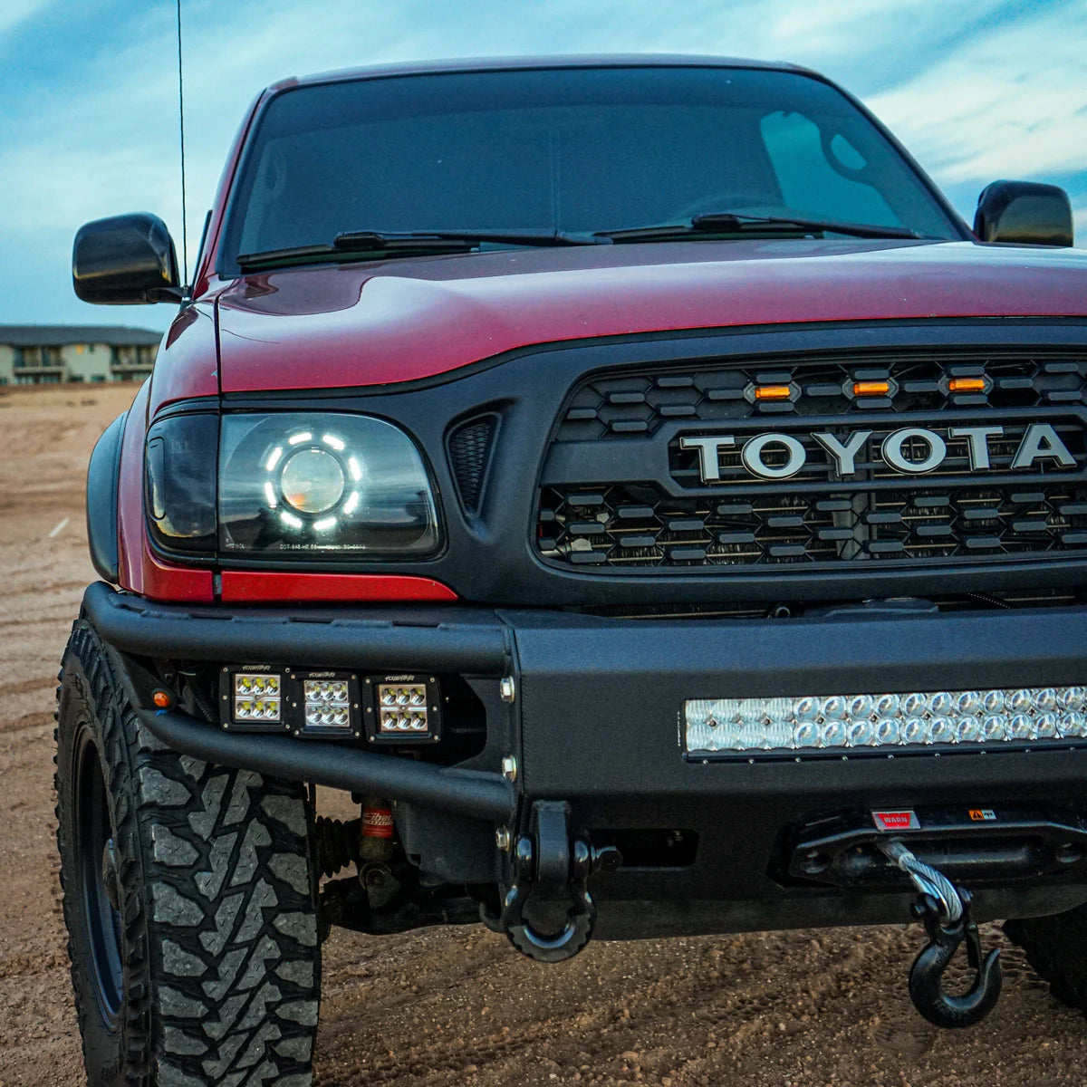 1995-2004 TOYOTA TACOMA DIABLO FRONT WINCH BUMPER