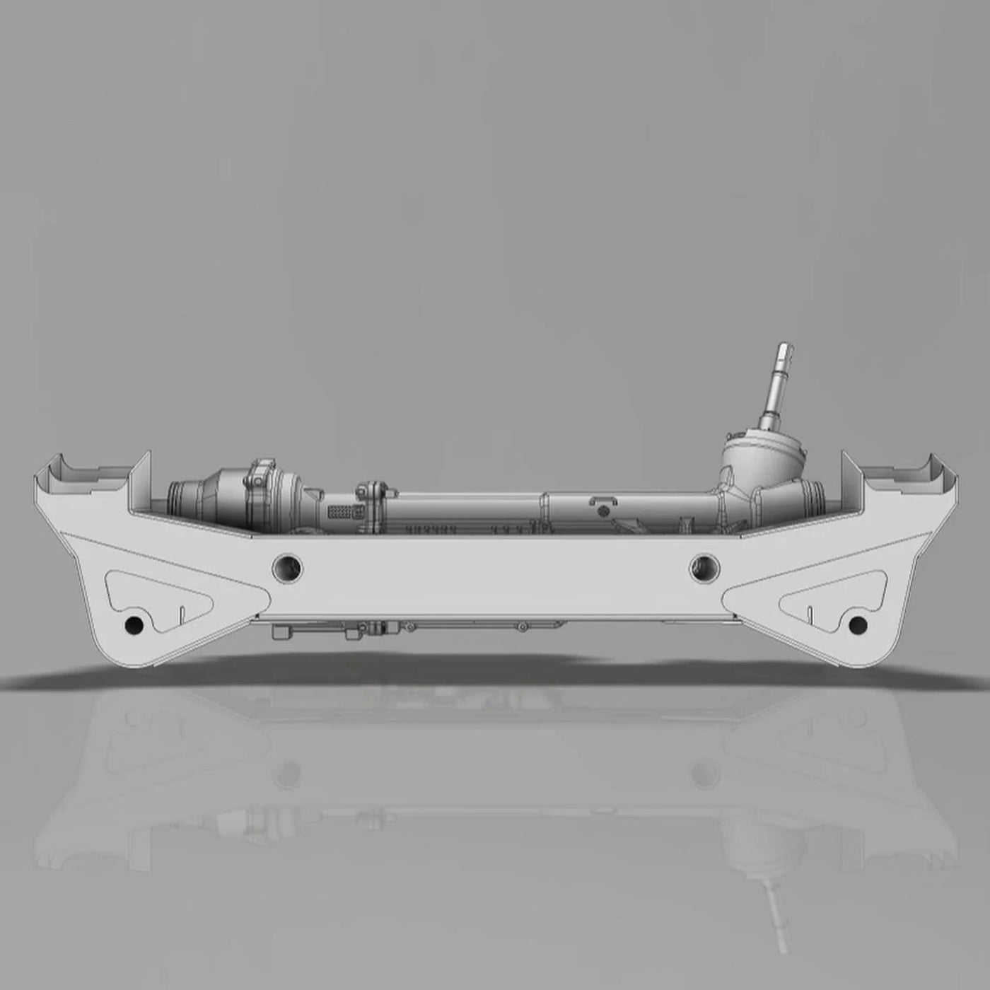 FORD RAPTOR GEN1/GEN2 & 2009+ F150 HEAVY DUTY FRONT A-ARM CROSSMEMBER Front View